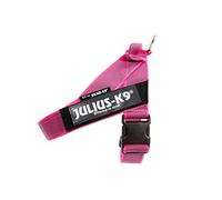 Julius-K9 IDC Belt Harness for Dogs, Pink/Grey