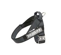 Julius-K9, IDC Color & Gray Belt Harness, Size: L / 1, Black-Gray