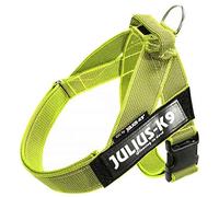 Julius-K9, IDC Color & Gray Belt Harness, Size: L / 1, Neon-Gray