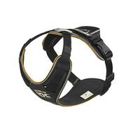 JULIUS-K9 IDC Longwalk Y-Harness, Black-Gray, Size: M