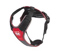 IDC Longwalk Y-Harness, Red-Gray, Size: 2XL