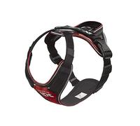 JULIUS-K9 IDC Longwalk Y-Harness, Red-Gray, Size: S