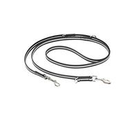 Julius-K9 IDC Lumino Adjustable Phosphorescent Leash, 19 mm x 2.2 m, Black