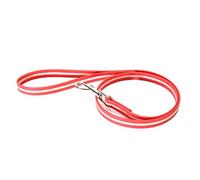 Julius-K9 IDC-Lumino Phosphorescent Leash with Handle, 19 mm x 1,2 m, Red