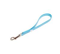 Julius-K9 IDC Lumino Phosphorescent Twin Leash, 19 mm x 75 cm, Aquamarine