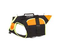 JULIUS-K9 IDC Multifunctional 3in1 Dog Vest, Size: XL, Black and UV Orange