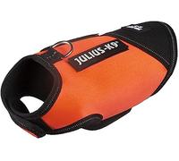 Julius-K9 IDC Neoprene Dog Jacket, Size: Baby 1, Black and UV Orange
