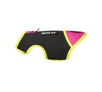Julius-K9 IDC Neoprene Dog Jacket, Size: Baby 2, Black and Pink