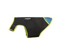 Julius-K9 IDC Neoprene Dog Jacket, Size: XL, Black and Aquamarine