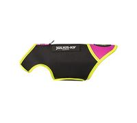 Julius-K9 IDC Neoprene Dog Jacket, Size: XS, Black and Pink