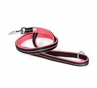 IDC Powair Leash, Size: 1,2 m with Handle and Large Carabiner, Pink