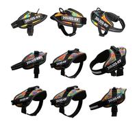 JULIUS-K9 IDC Powerharness, M, no pull dog harness, Crazy