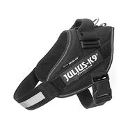 JULIUS-K9 IDC Powerharness, 2XL, no pull dog harness, Black