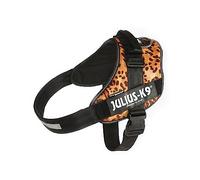 JULIUS-K9 IDC Powerharness, 3XL, no pull dog harness, Leopard