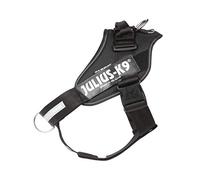 Julius-K9, IDC Powerharness, Dog Harness with Front Control Y-Belt, Size: XL/2, Black