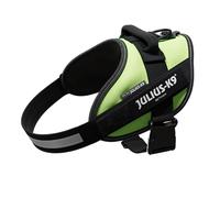 JULIUS-K9 IDC Powerharness, M, no pull dog harness, Neon Green