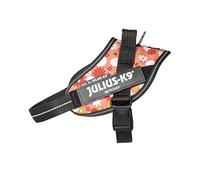 JULIUS-K9 IDC Powerharness, Size: S/Mini, Pink Flowers