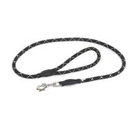 JULIUS-K9 IDC® Rope Lead - Black: 120cm Length, diameter 10mm