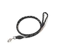 JULIUS-K9 IDC® Rope Lead - Black: 120cm Length, diameter 10mm