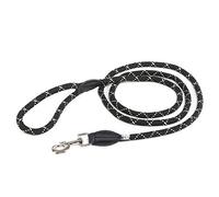 Julius-K9 IDC Rope Leash, 12 mm x 2 m, Fluorescent Black