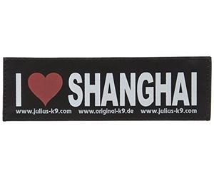 Julius-K9 Original Interchangeable Patch, Large, Black, Du Bist Ein Teil Von Mir