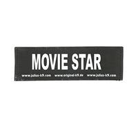 Julius-K9 Original Interchangeable Patch, Large, Black, Movie Star