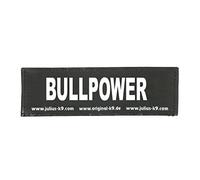Julius-K9 Original Interchangeable Patch, Small, Black, Bullpower
