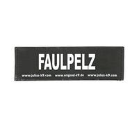 Julius-K9 Original Interchangeable Patch, Small, Black, Faulpelz