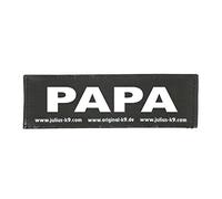 Julius-K9 Original Interchangeable Patch, Small, Black, Papa