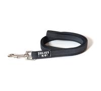 Julius-K9 Super Grip Dog Leash Black/Grey With Handle Loop