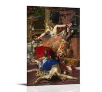 Julius Kronberg Cleopatra Canvas Print Poster 16x24inch(40x60cm)