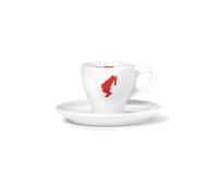 Julius Meinl white porcelain cup with saucer for Espresso 55ml
