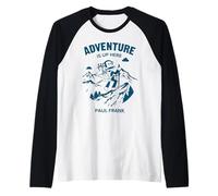 Julius Monkey & Clancy Adventure is Up Here Mountains Raglan Baseball Tee