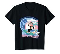 Julius The Monkey Break Out The Ordinary Retro Surfing Kids T-Shirt