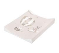 Julius Zöllner® 2-Wedge Changing Mat 60 x 71 cm - Soft Changing Mat - Baby Changing Table Mat - Film, Waterproof and Wipe-Clean - Made in Germany - Oeko-Tex Standard 100 - Starry Ride