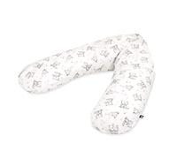 Julius Zöllner 4670016130 Nursing Pillow with Bead Filling Bunny and Owls, 190 cm