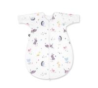 Julius Zöllner Baby Boys' Winter Sleepsuit multicolour Crazy Animals 56 | 0-2 Monate