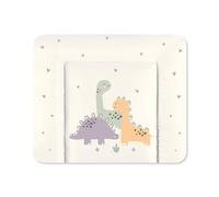 Julius Zöllner Softy Changing Mat 85 x 75 cm - Changing Mat - Waterproof and Wipe Clean - Made in Germany - Oeko-Tex Standard 100 - Little Dinos