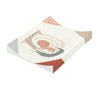 Julius Zöllner Wild Friends GD 2-Wedge Changing Mat Foil Size 60/71 cm