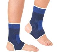 Juliyeh Ankle Support Compression Sleeve for Fitness, Injury Recovery, Joint Pain, Sprains & Sports, 1 Pair Ankle Sleeve for Men & Women, One Size