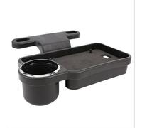 Juliyeh car cup holder cup holder for cars car seat tray,foldable Tray Car Lunch Tray Organiser Tablet Stand Universal,Suitable for food and beverage, black, 25.5cmx20.2cmx7cm