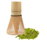 Juliyeh Fouet à Matcha en Bambou Artisanal - Chasen Traditionnel Japonais Pour Cérémonie du Thé - Accessoire Premium Pour Préparation de Thé Vert en Poudre.