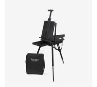 Jullian : Full Black French Easel : Pine Wood : With Carrying Bag