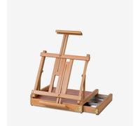 Jullian : Table Deluxe Easel With Drawer : Beechwood : With Strap & Bag