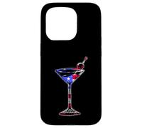 July 4th USA American Flag Funny - Cocktail Martini Case for iPhone 15 Pro
