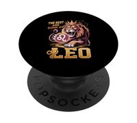 July August Birthday Lion The Best Born As Leo Zodiac PopSockets Adhesive PopGrip