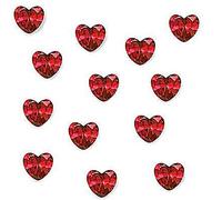 July Birthstone Crystal Heart - 5mm floating charm will fit Living memory lockets and Origami Owl style lockets