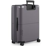 July Checked Expandable Suitcase, Airline Approved, TSA Lock, Shadow, 26" H x 18.75" W x 11" D, Modern