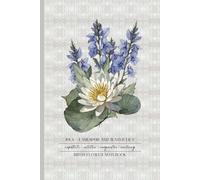 July - Larkspur and Water Lily: Birth Flower Notebook