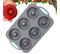 July Molds - Holiday Silicone Tray, Festive Freezer Tool | Snowflake Santa Shape Maker, Accessories Winter Party Drinks, Whiskey Cocktail Cube Shape, Reusable Food Grade Mold, Seasonal Cones
